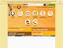 Tablet Screenshot of airevaquero.com